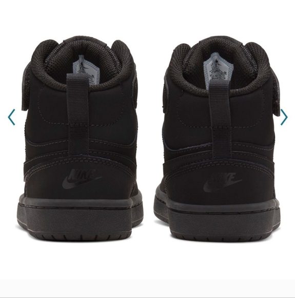 Nike Court Borough Mid 2 Sneaker -EUC Kids - Picture 4 of 7